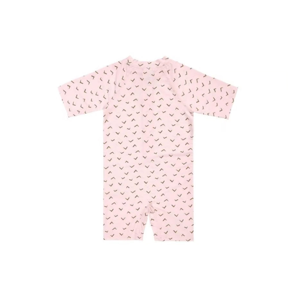 Lassig Short Sleeve Sunsuit - Jags Light Pink