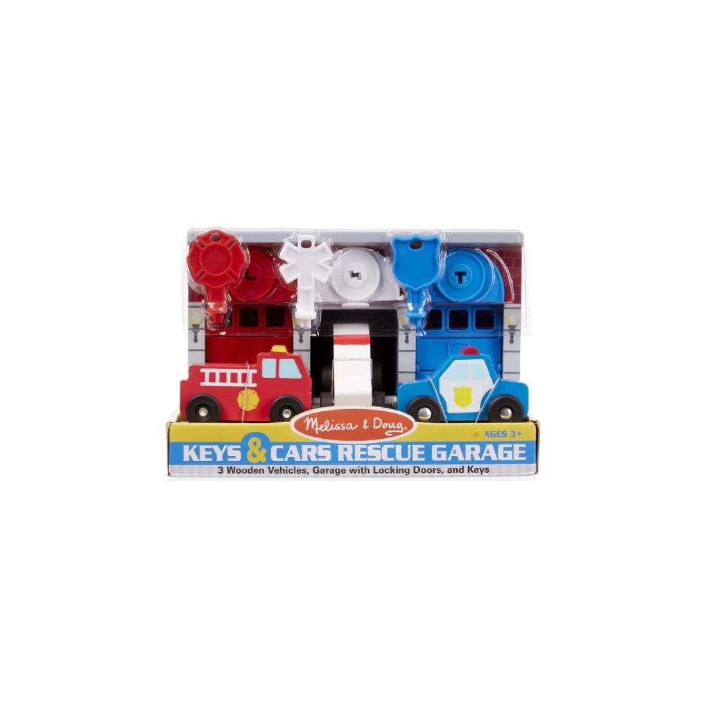 Melissa & Doug Keys & Cars Rescue Garage