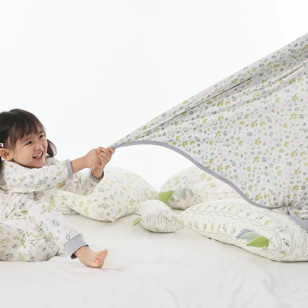 Baa Baa Sheepz Single Layer Blanket (Dream Garden A)