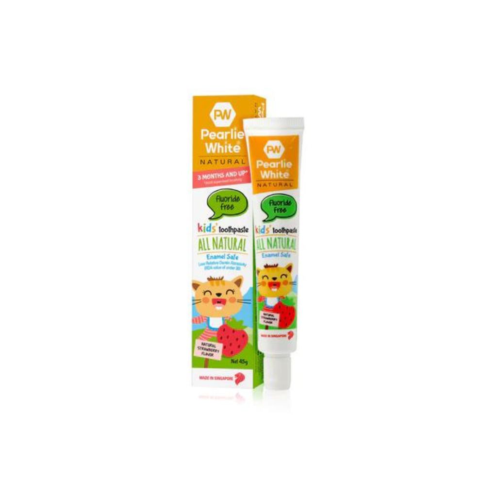 Pearlie White All Natural Enamel Safe Kids' Toothpaste