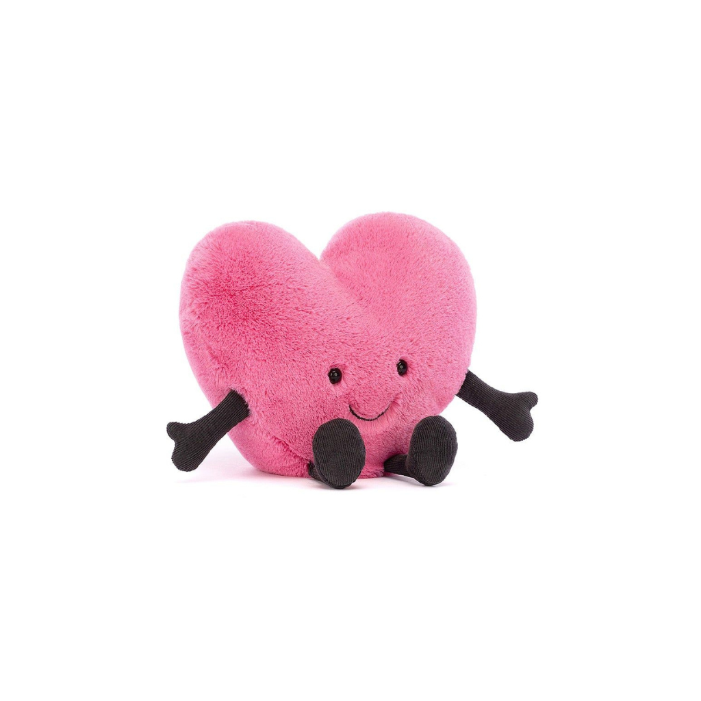 Jellycat Amuseable Pink Heart Large