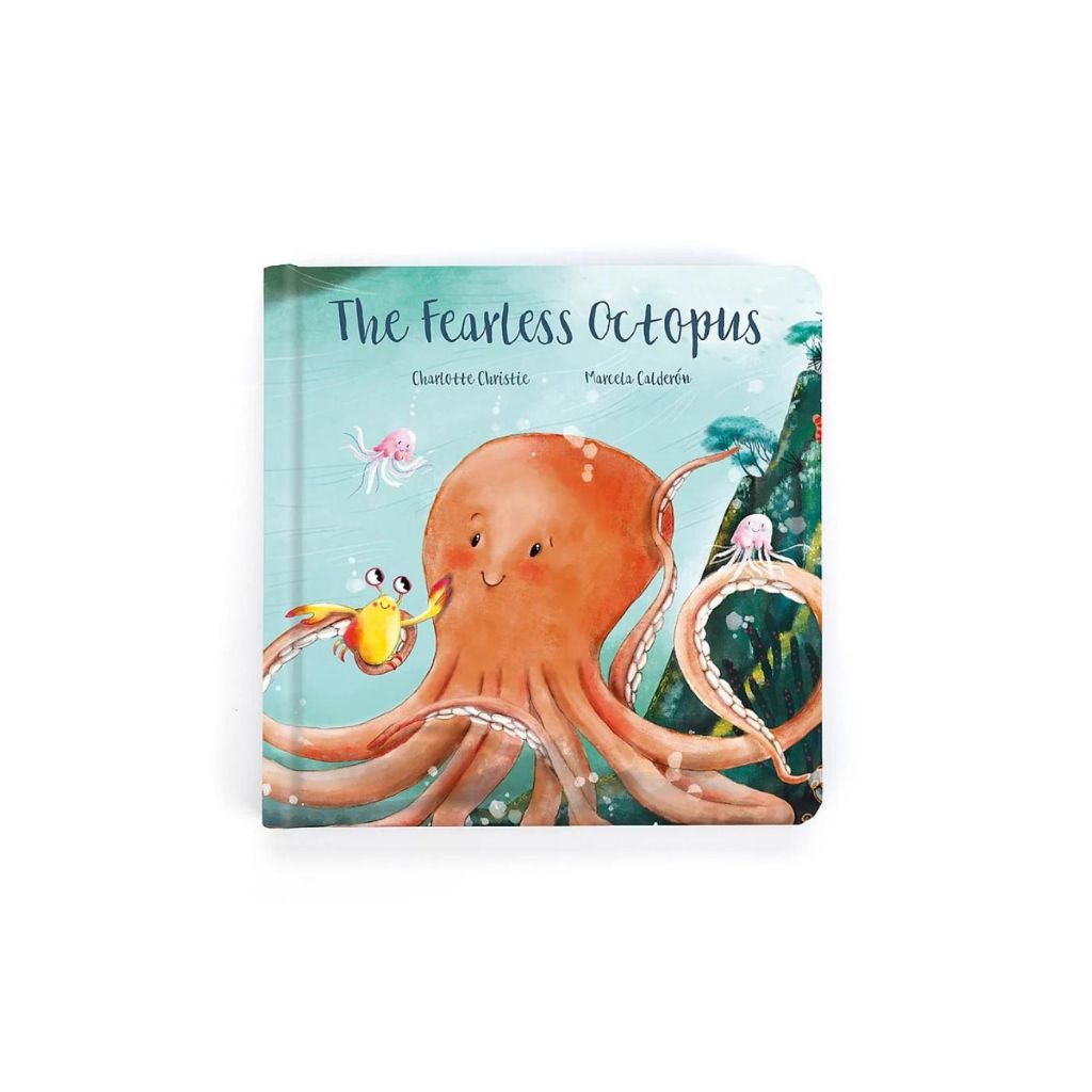 Jellycat The Fearless Octopus Book