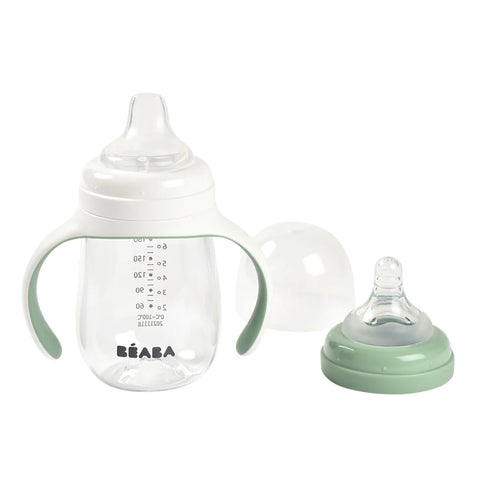 Beaba 2-in-1 Bottle to Sippy Learning Cup 210ml