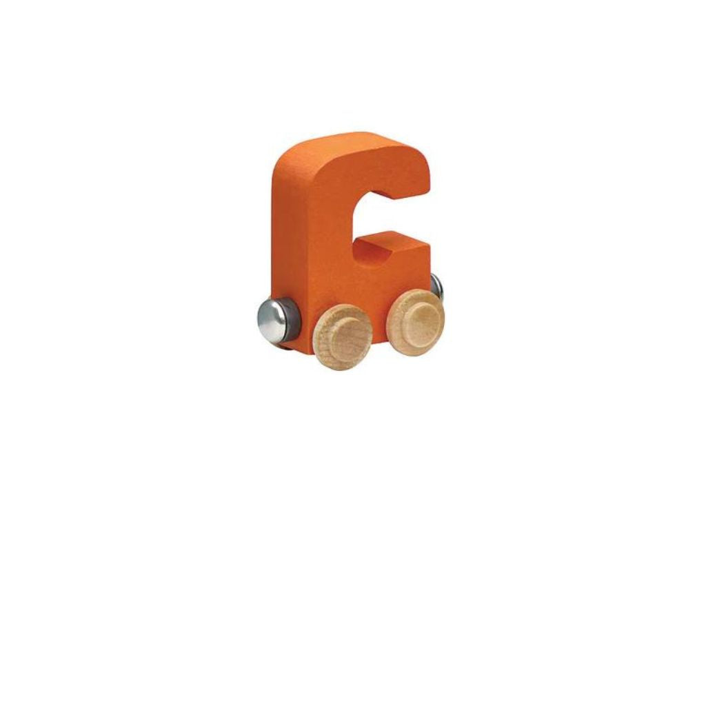 Maple Landmark Magnetic NameTrain - Letter C