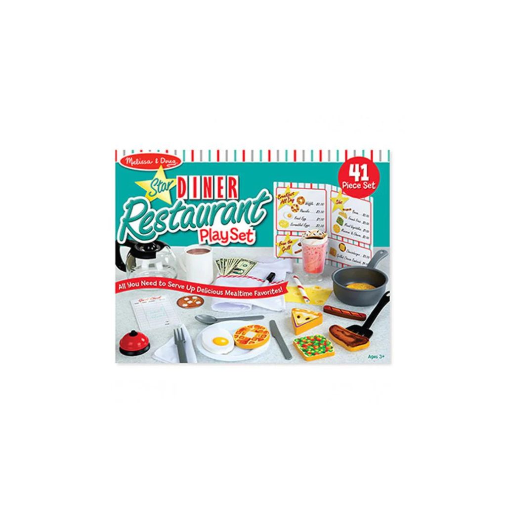 Melissa & Doug Star Diner Restaurant Play Set