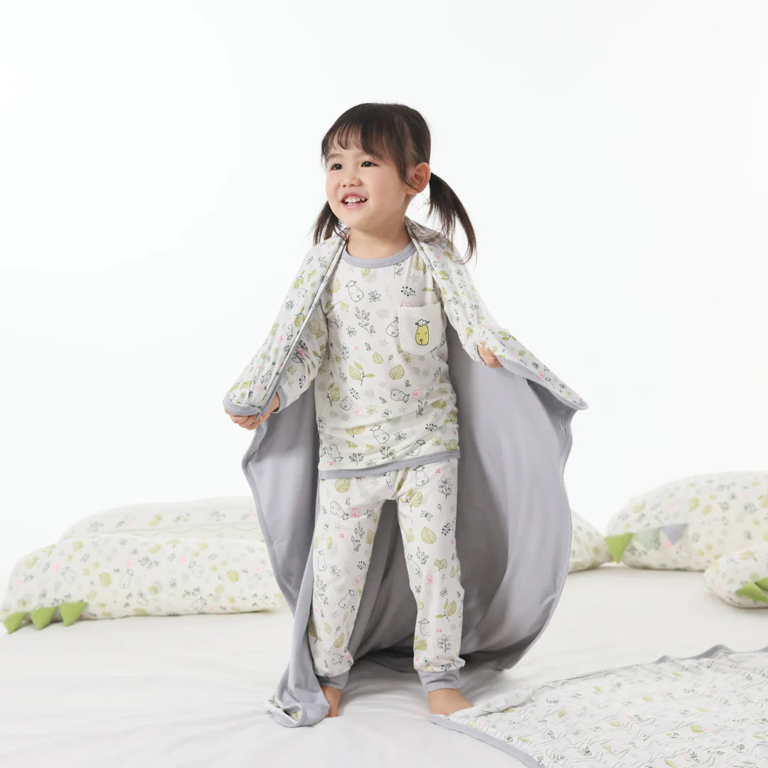 Baa Baa Sheepz Double Layer Blanket (Dream Garden A)