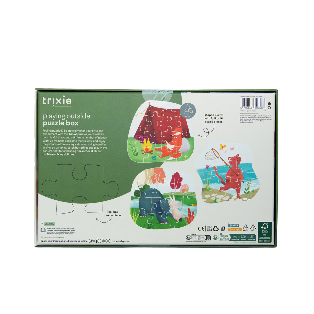 Trixie Animals Puzzle Box (Assorted)
