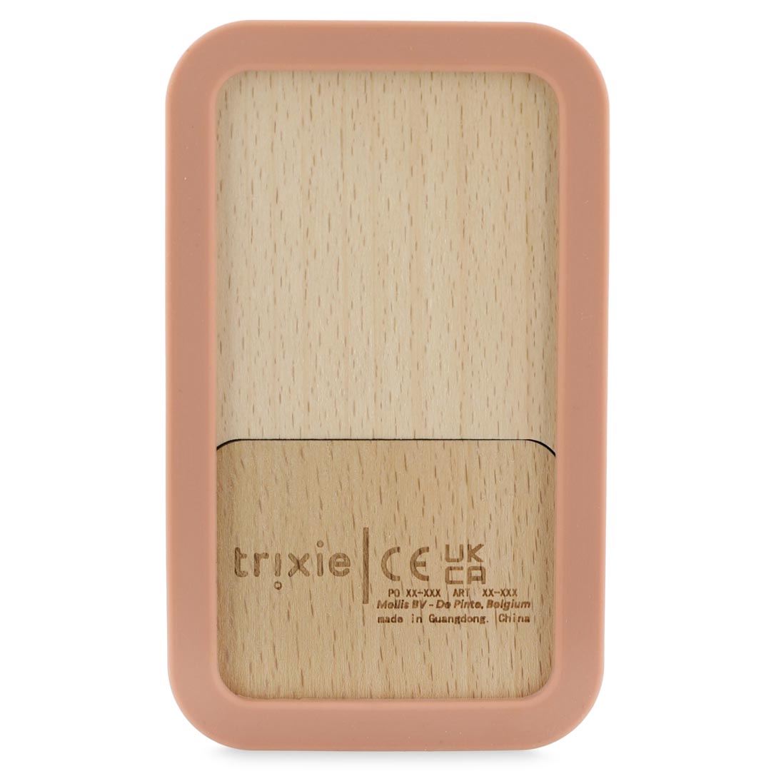 Trixie Wooden Silicone Baby Phone