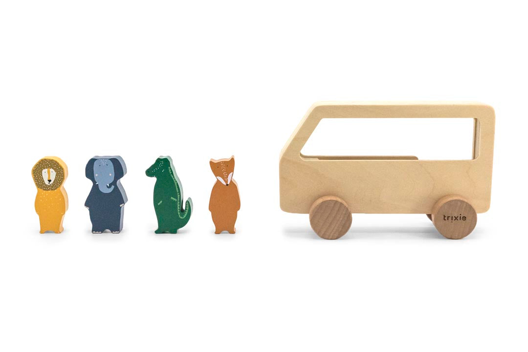 Trixie Wooden Animal Bus