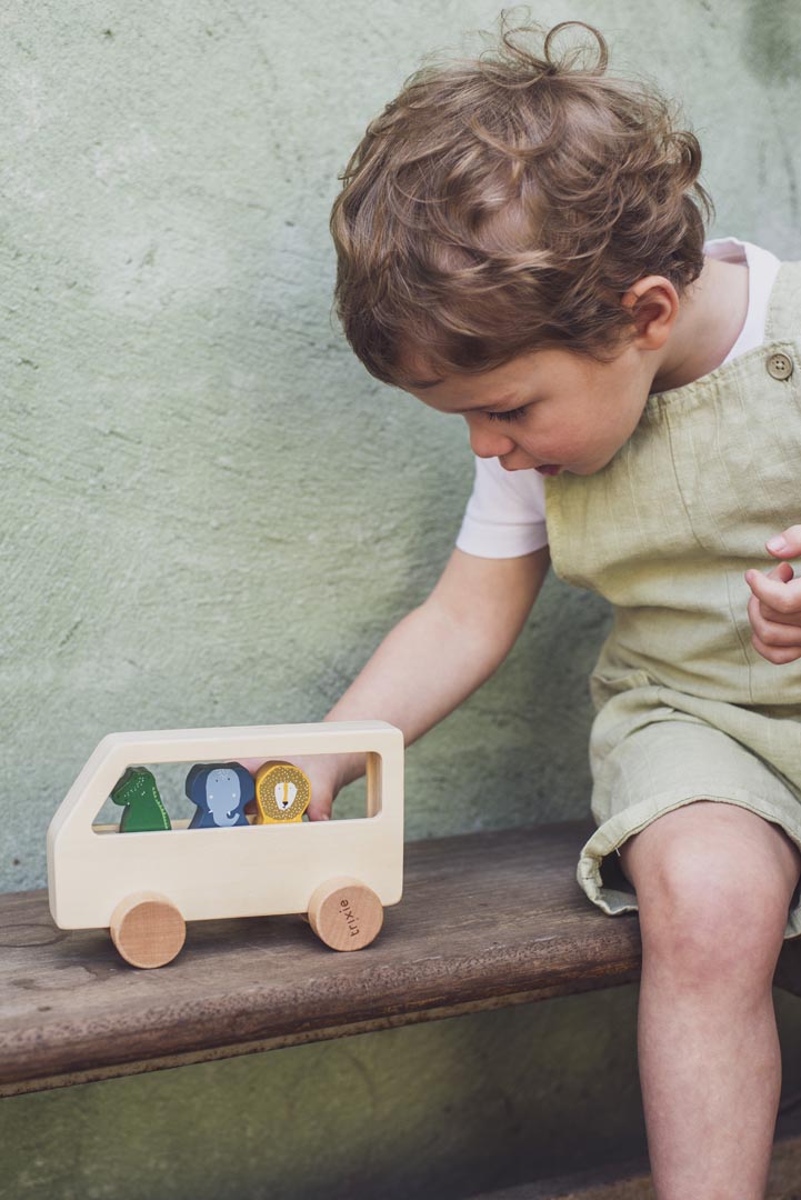 Trixie Wooden Animal Bus