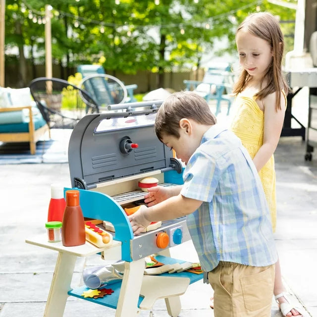 Melissa & Doug Deluxe Grill & Pizza Oven Play Set