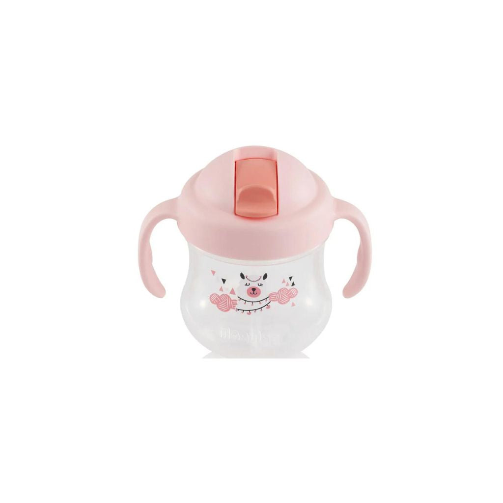 Pigeon Mag Mag Straw Cup Pink Llama 200ml