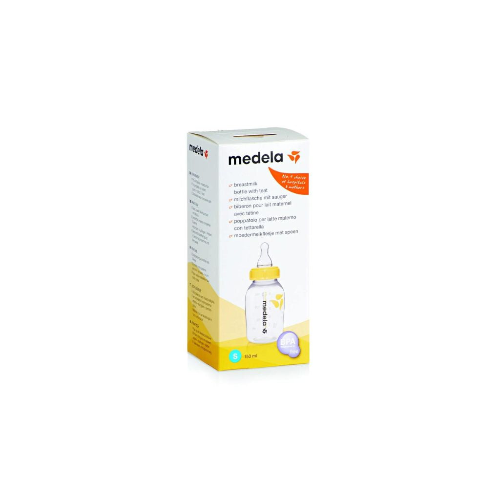 Medela 150ml Breast Milk Bottle with Teat