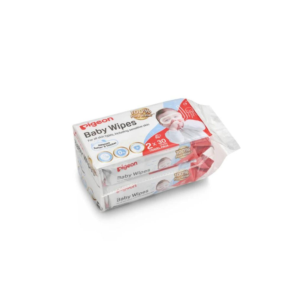 Pigeon Baby Wipes 30 Sheets 2 in 1