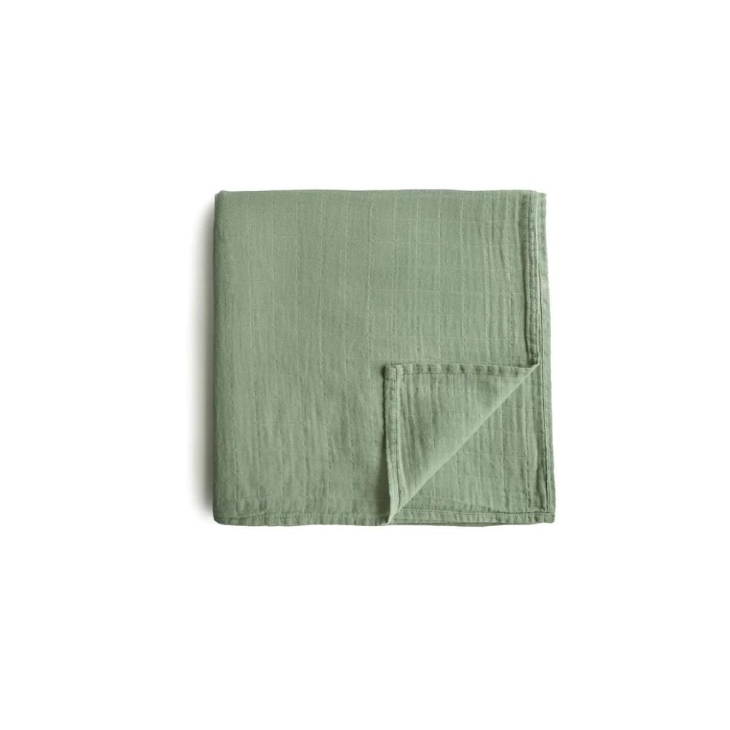 Mushie Swaddle Blanket Organic Cotton