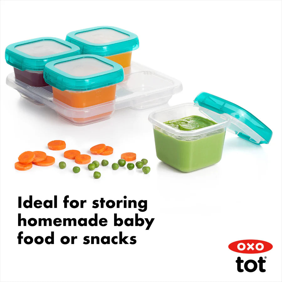 Oxo Tot Baby Blocks Freezer Storage Containers 6OZ