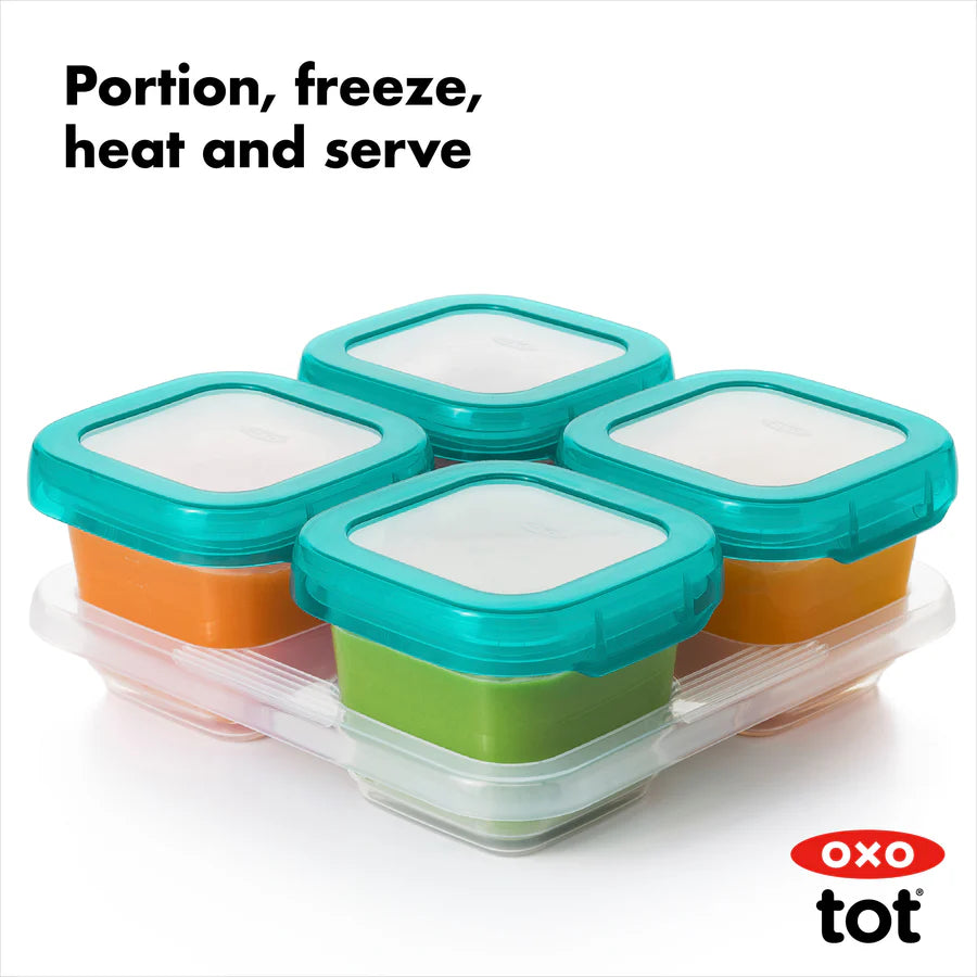 Oxo Tot Baby Blocks Freezer Storage Containers 6OZ