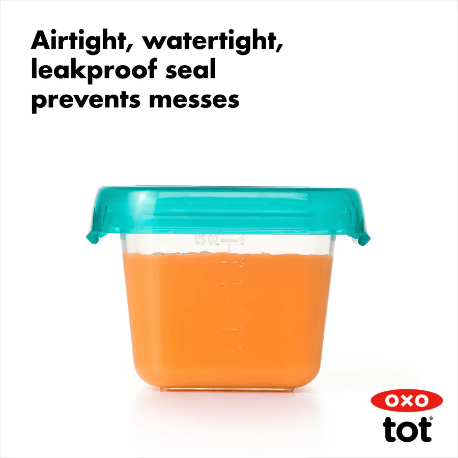 Oxo Tot Baby Blocks Freezer Storage Containers 6OZ