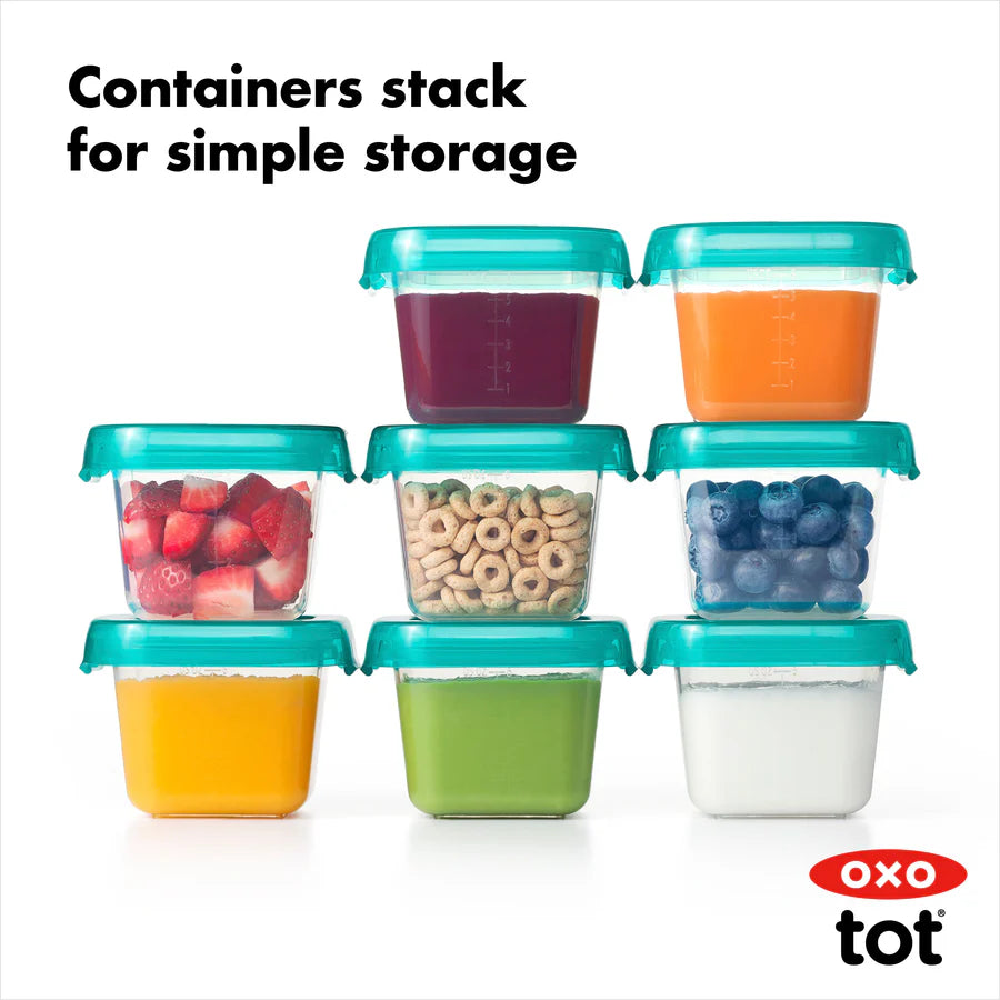 Oxo Tot Baby Blocks Freezer Storage Containers 6OZ