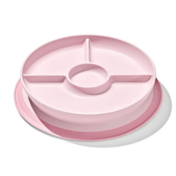 OXO Tot Stick & Stay Suction Divided Plate