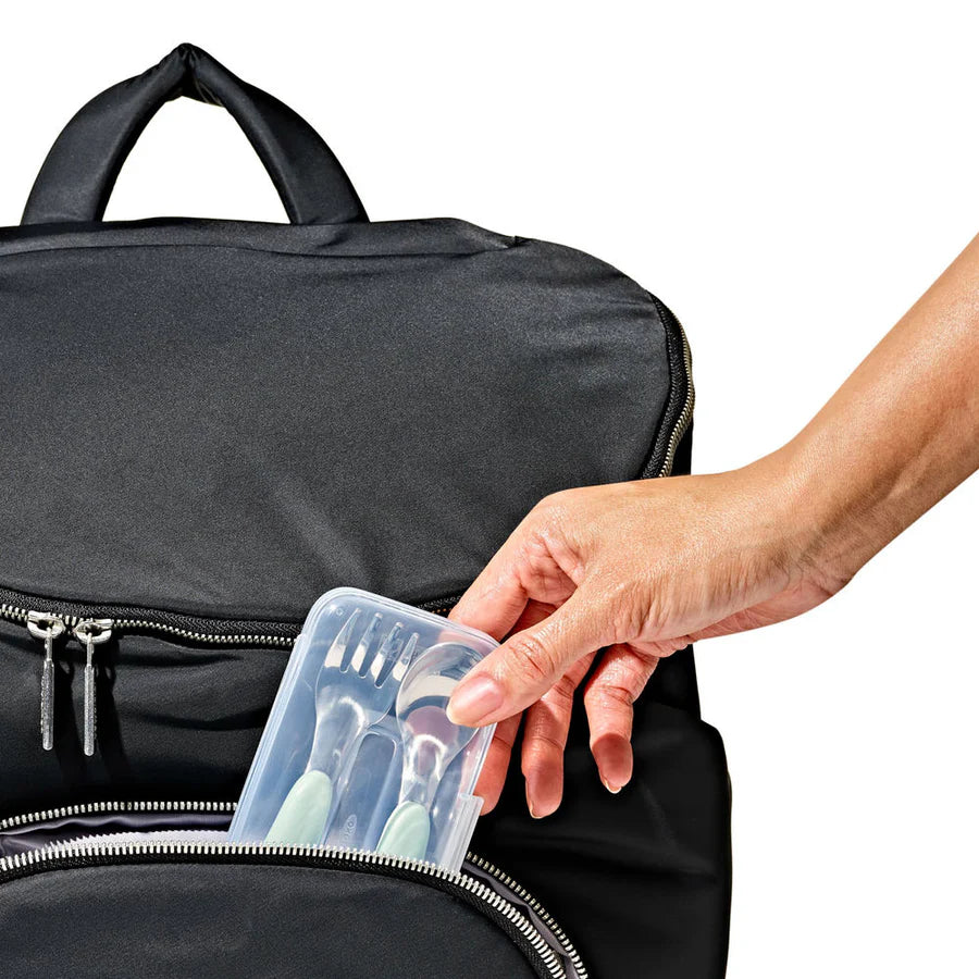 Oxo Tot On-The-Go Fork And Spoon Set