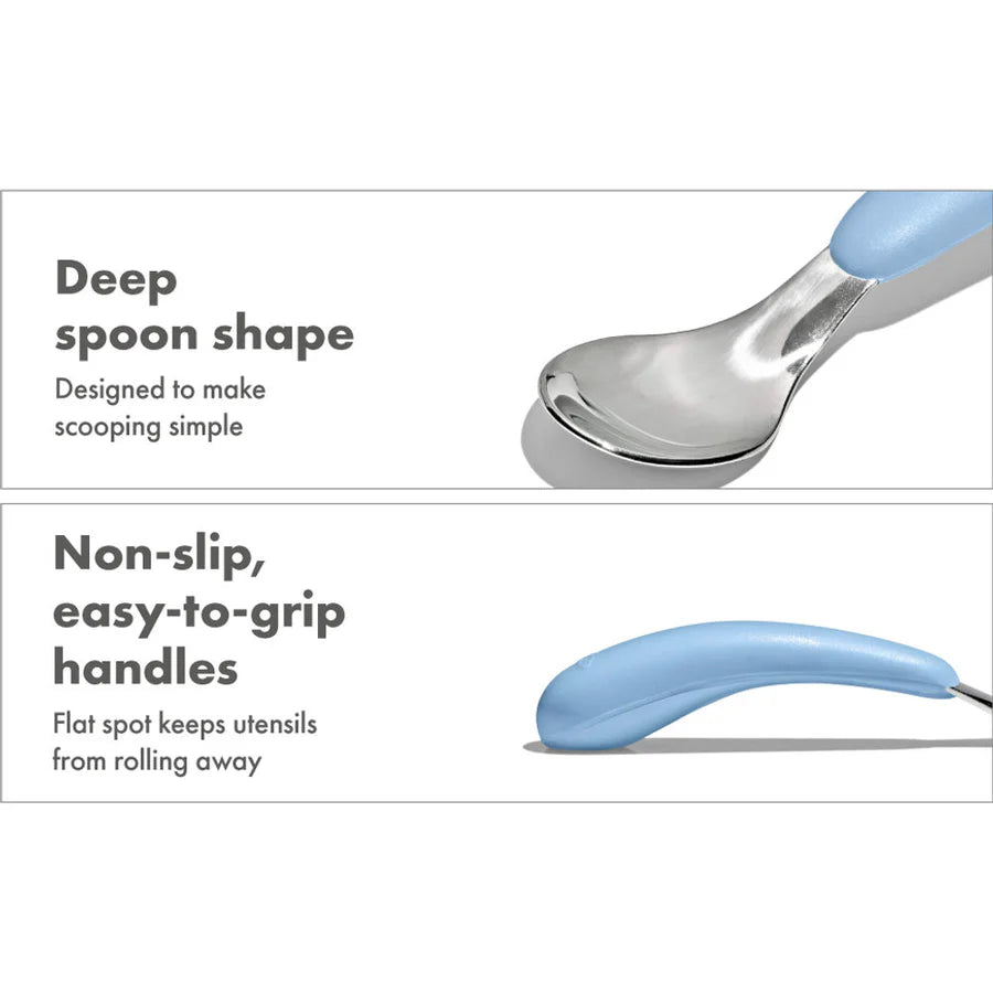 Oxo Tot On-The-Go Fork And Spoon Set