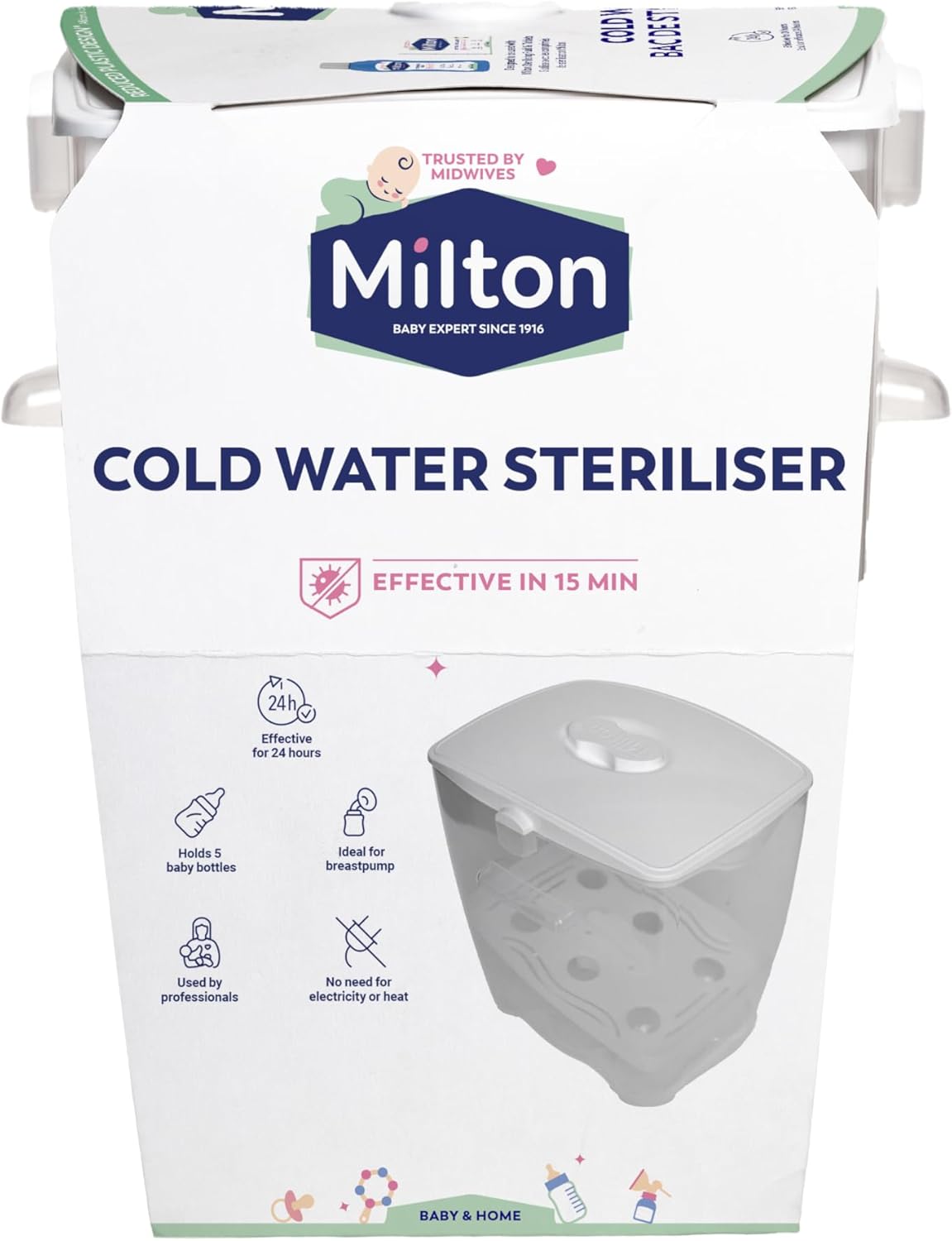 Milton Cold Water Steriliser - 5l