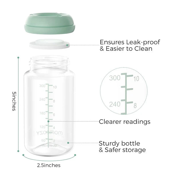 Momcozy Storage Collection Bottles (4pc)