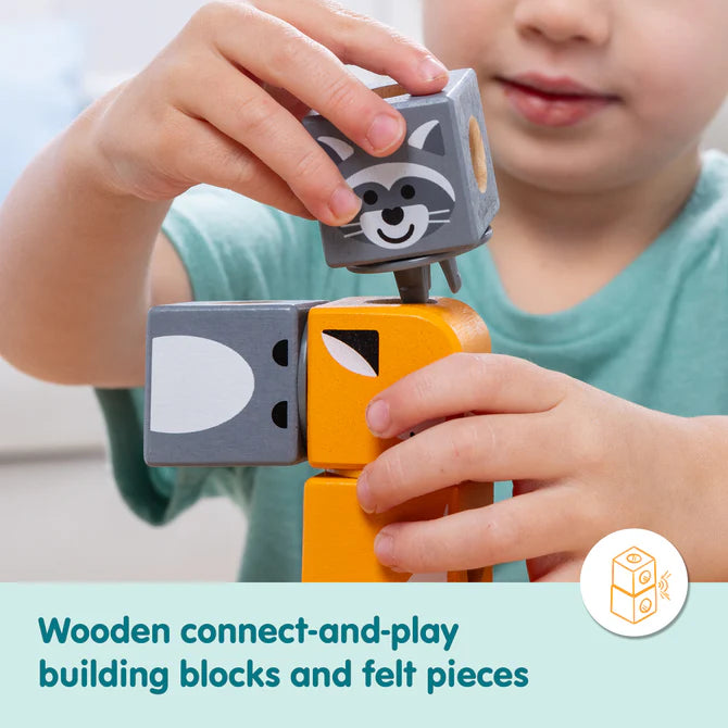 Melissa & Doug Blockables™ Woodland Friends Play Set
