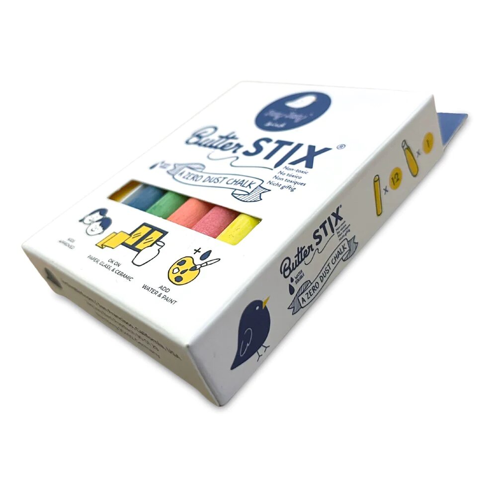 Jaq Jaq Bird 12PK Assorted Colours with Holder