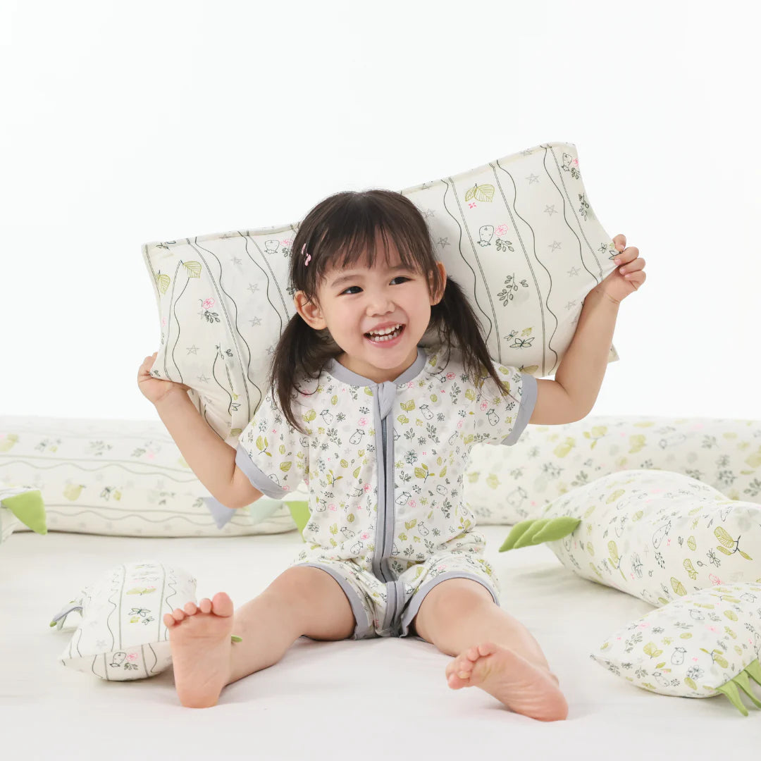 Baa Baa Sheepz Head Pillow Case (Dream Garden B)