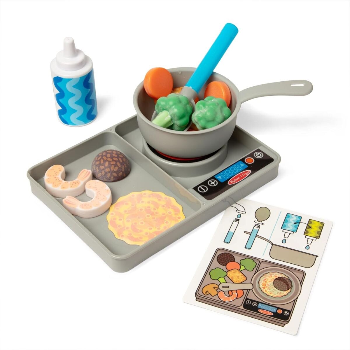 Melissa & Doug Water Wow! Pretend Play Stir & Simmer