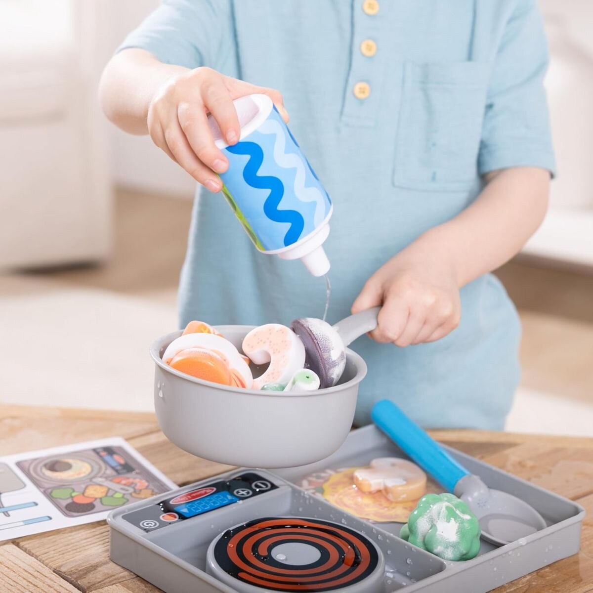 Melissa & Doug Water Wow! Pretend Play Stir & Simmer