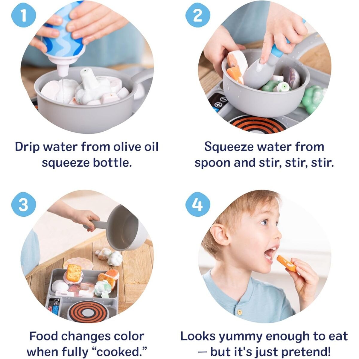 Melissa & Doug Water Wow! Pretend Play Stir & Simmer