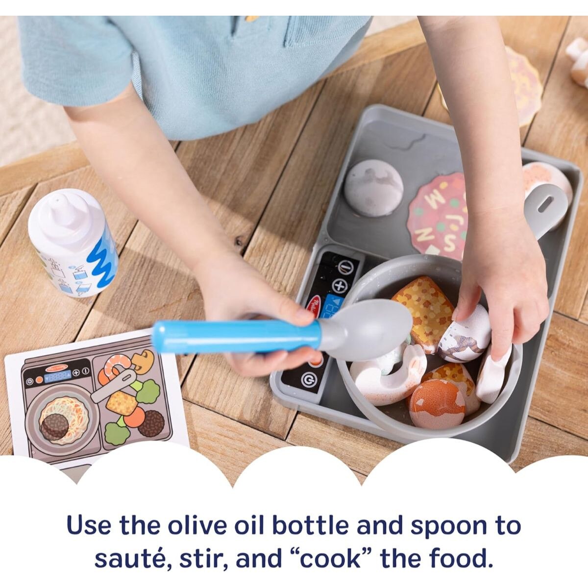 Melissa & Doug Water Wow! Pretend Play Stir & Simmer