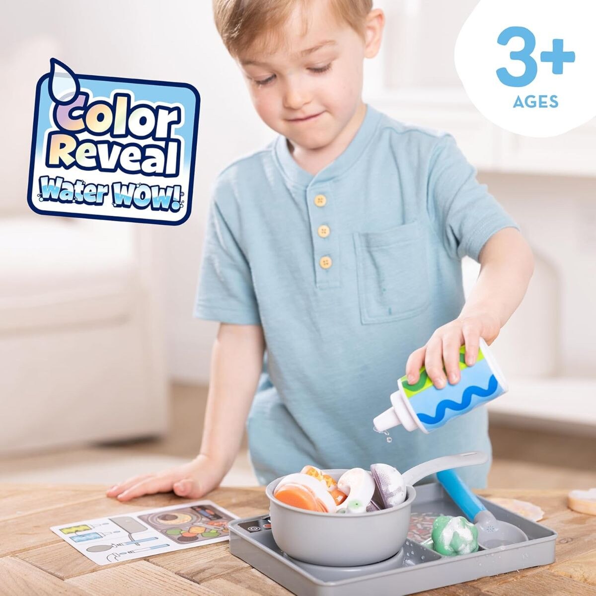 Melissa & Doug Water Wow! Pretend Play Stir & Simmer