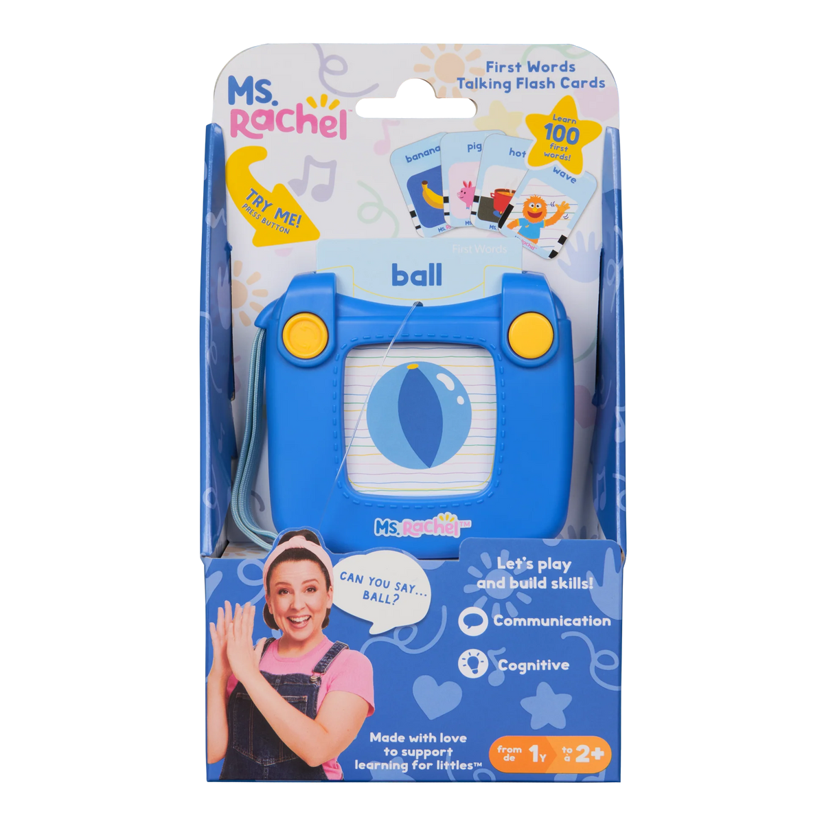 Ms Rachel First Words Talking Flash Cards