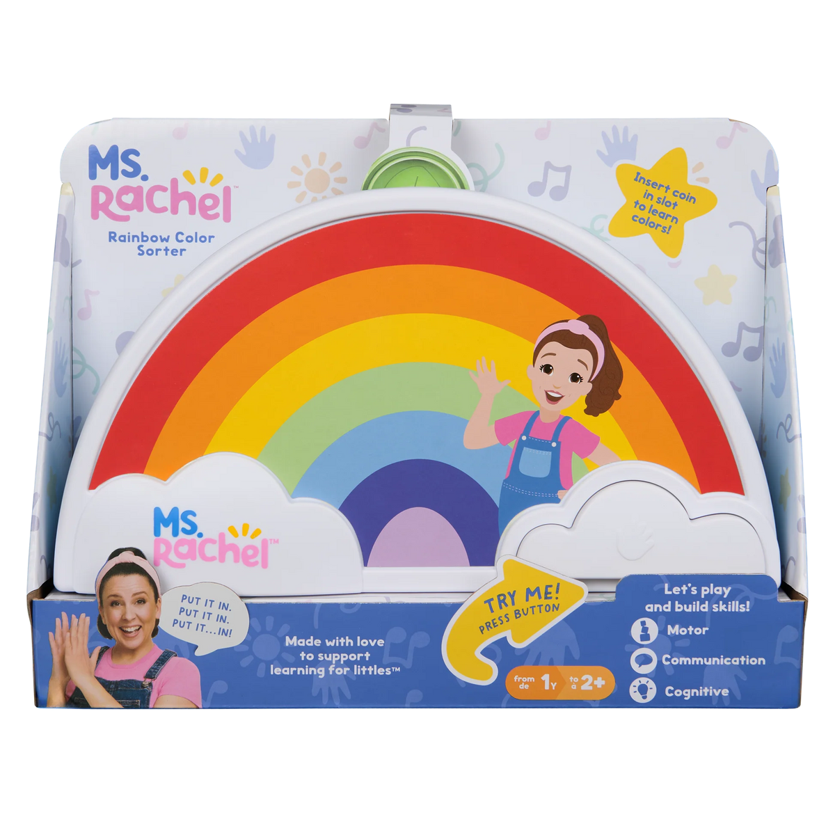 Ms Rachel Rainbow Color Sorter