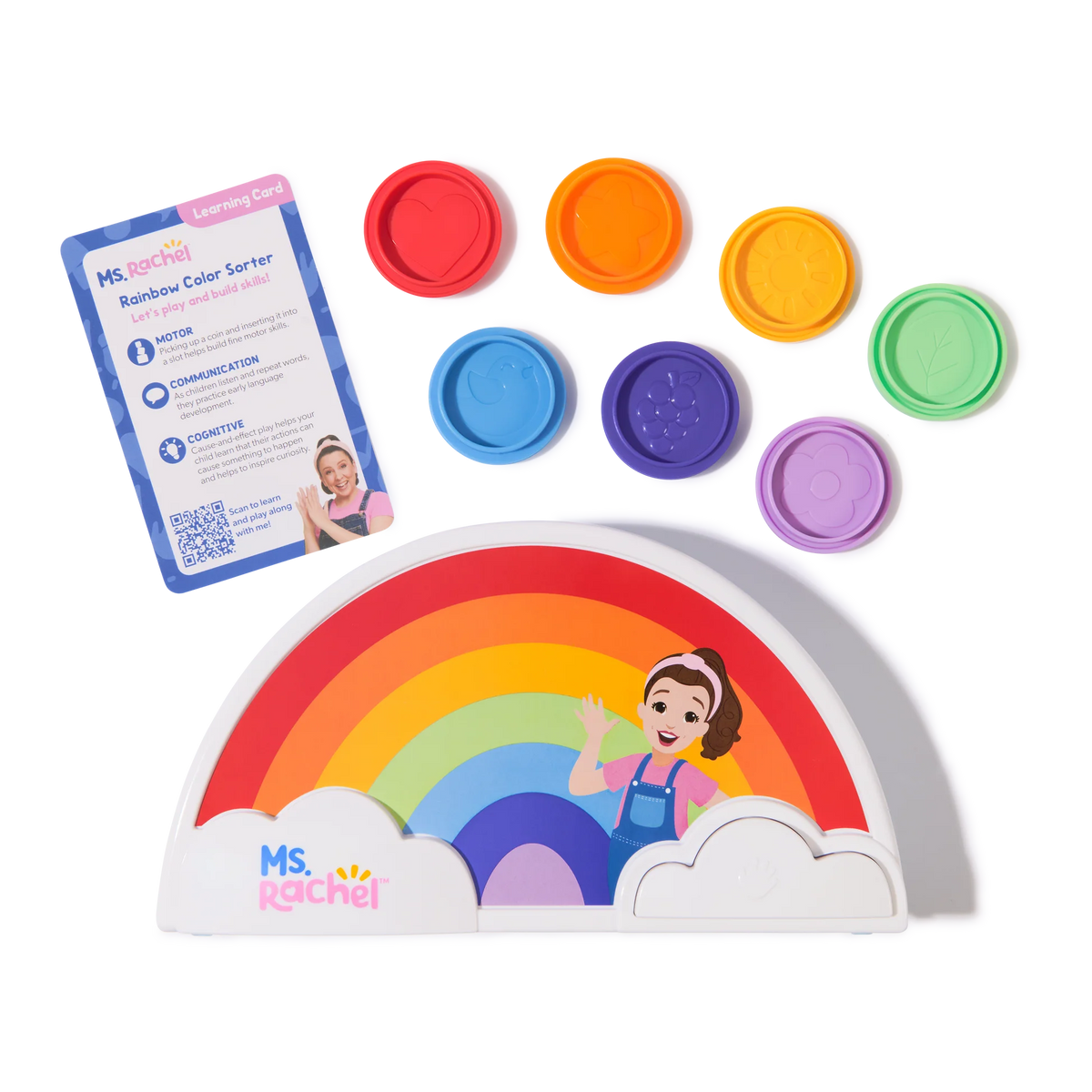Ms Rachel Rainbow Color Sorter