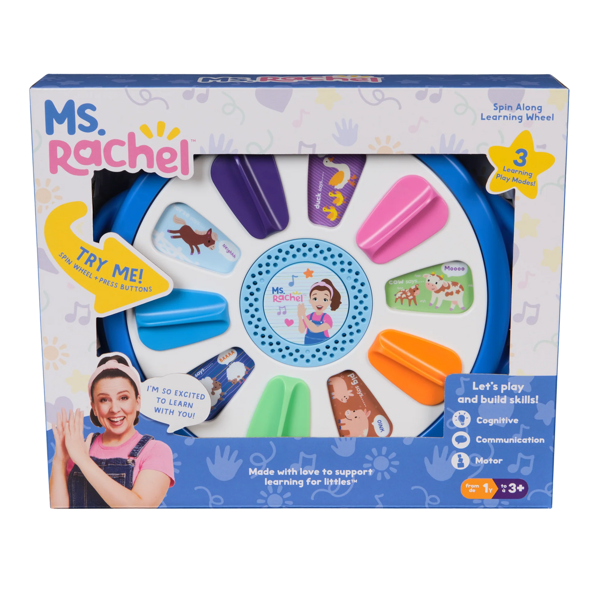 Ms Rachel™ Spin Along Learning Wheel