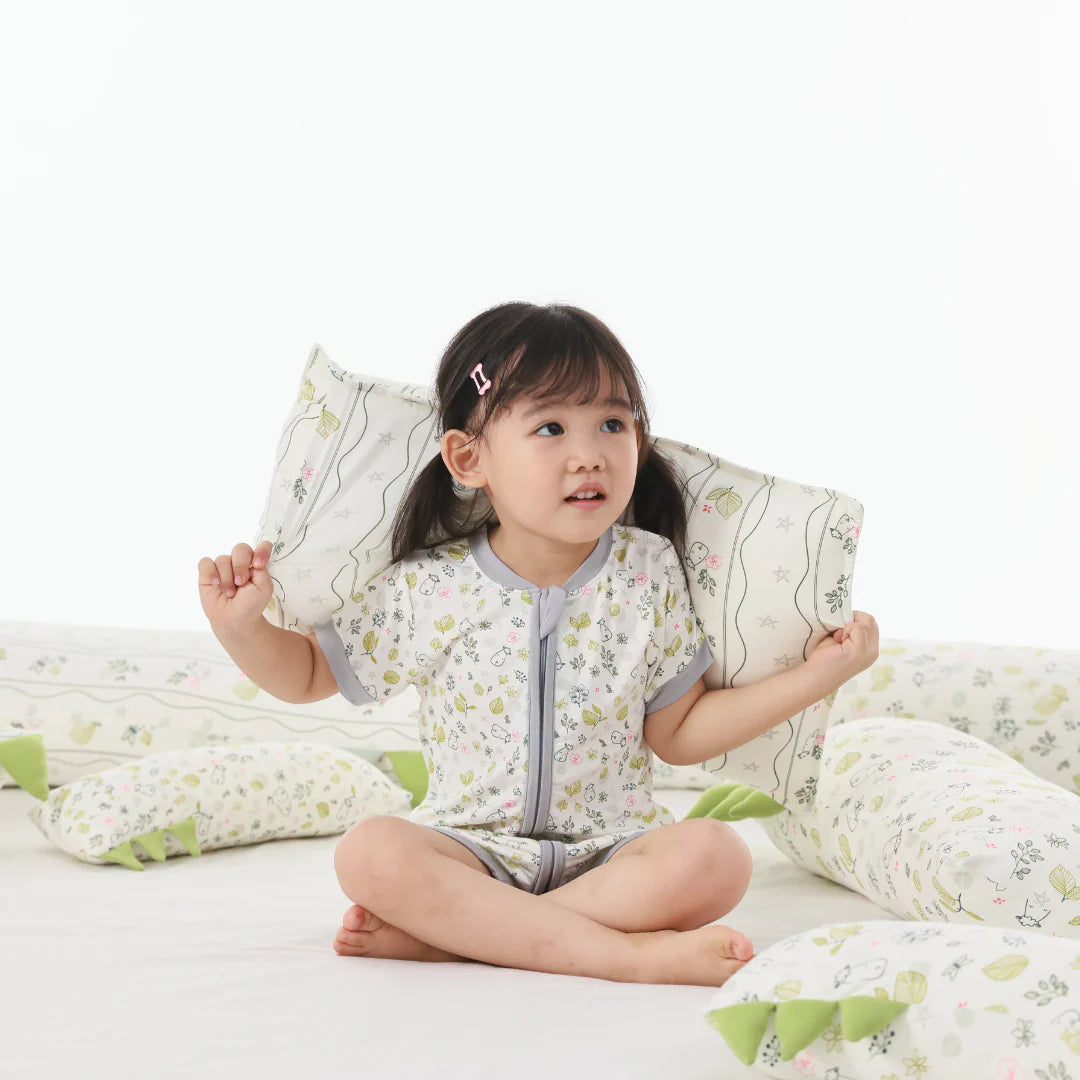 Baa Baa Sheepz Head Pillow Case (Dream Garden B)