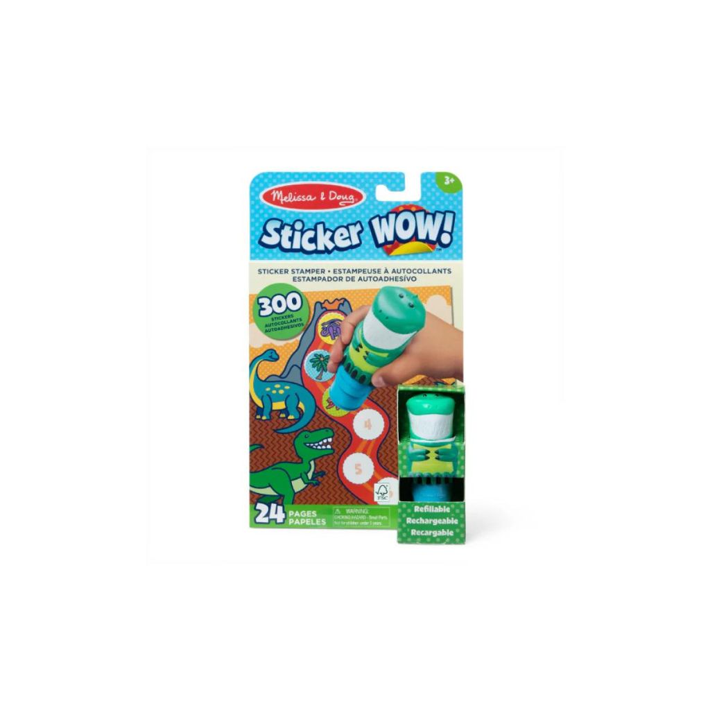 Melissa & Doug Sticker WOW! Activity Pad & Sticker Stamper