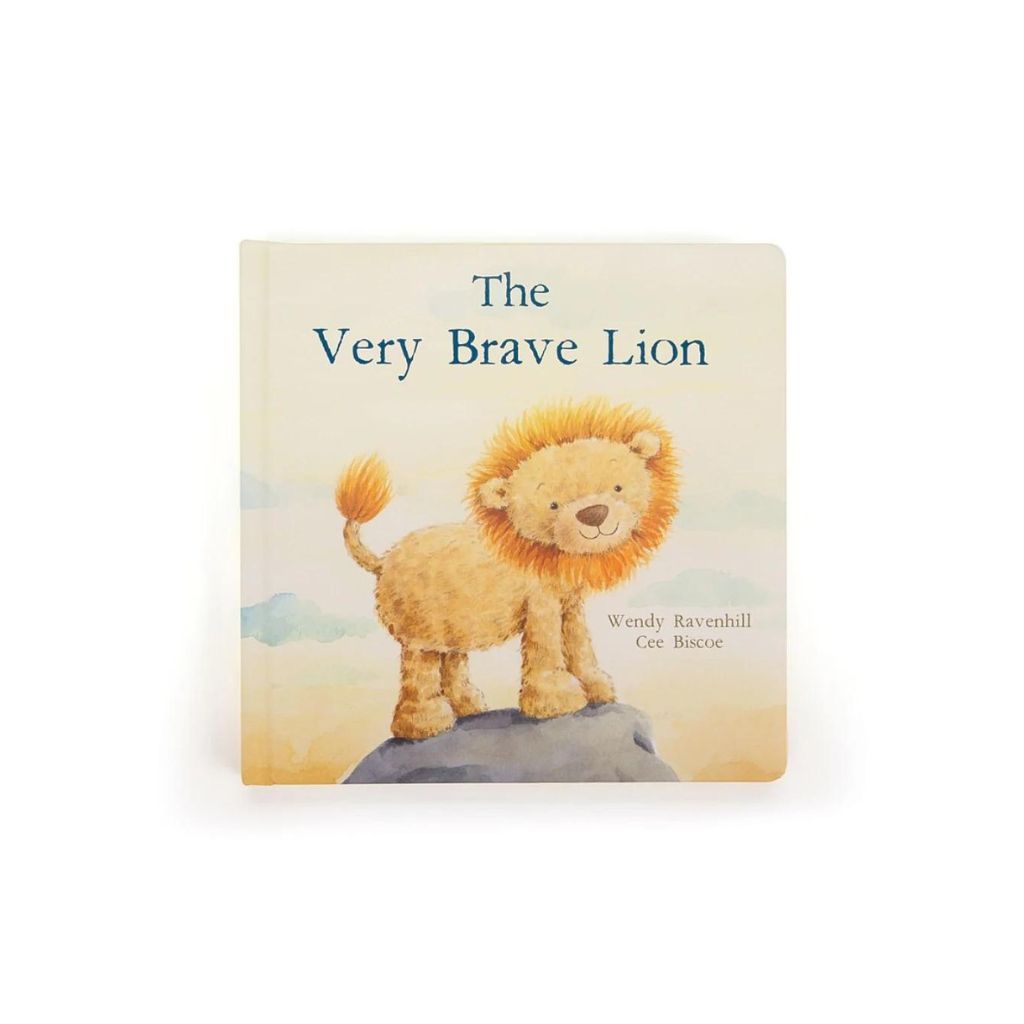 Jellycat The Very Brave Lion Book