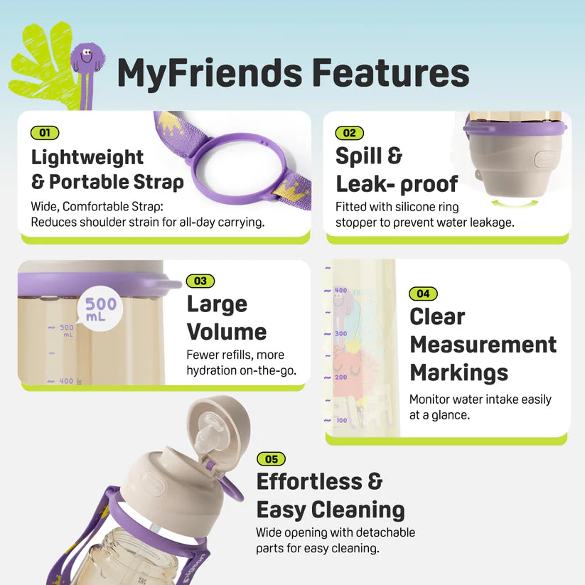 Pigeon MyFriends PPSU Water Bottle