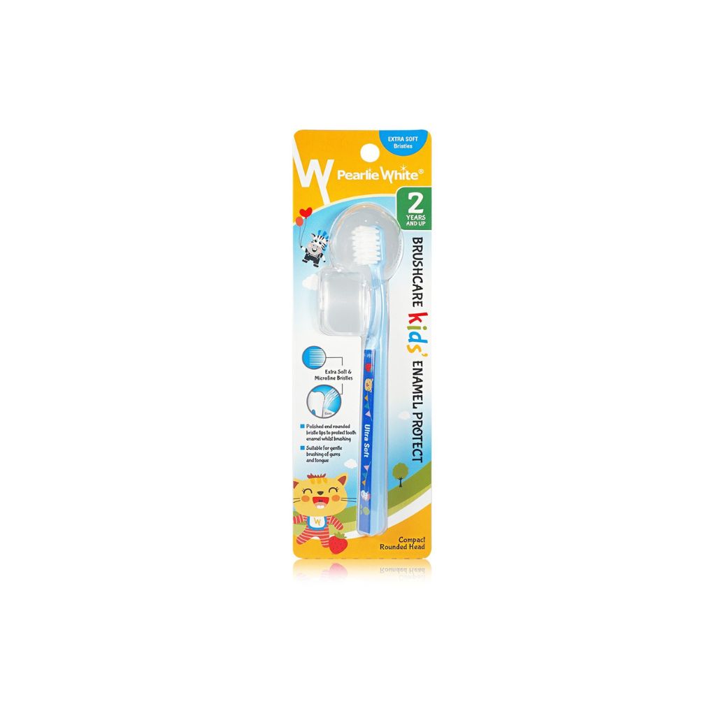 Pearlie White BrushCare Enamel Protect Kids Extra Soft Toothbrush