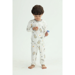 Baa Baa Sheepz Pyjamas Set Goodnight Baa Baa Kids - White