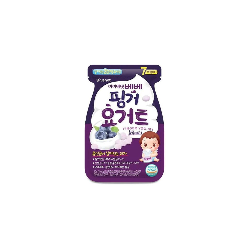 Ivenet Bebe Finger Yogurt - Blueberry