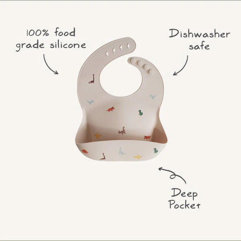 Mushie Silicone Feeding Toddler Set
