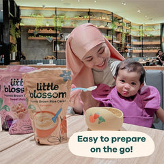 Little Blossom Organic Brown Rice Cereal | Banana & Strawberry