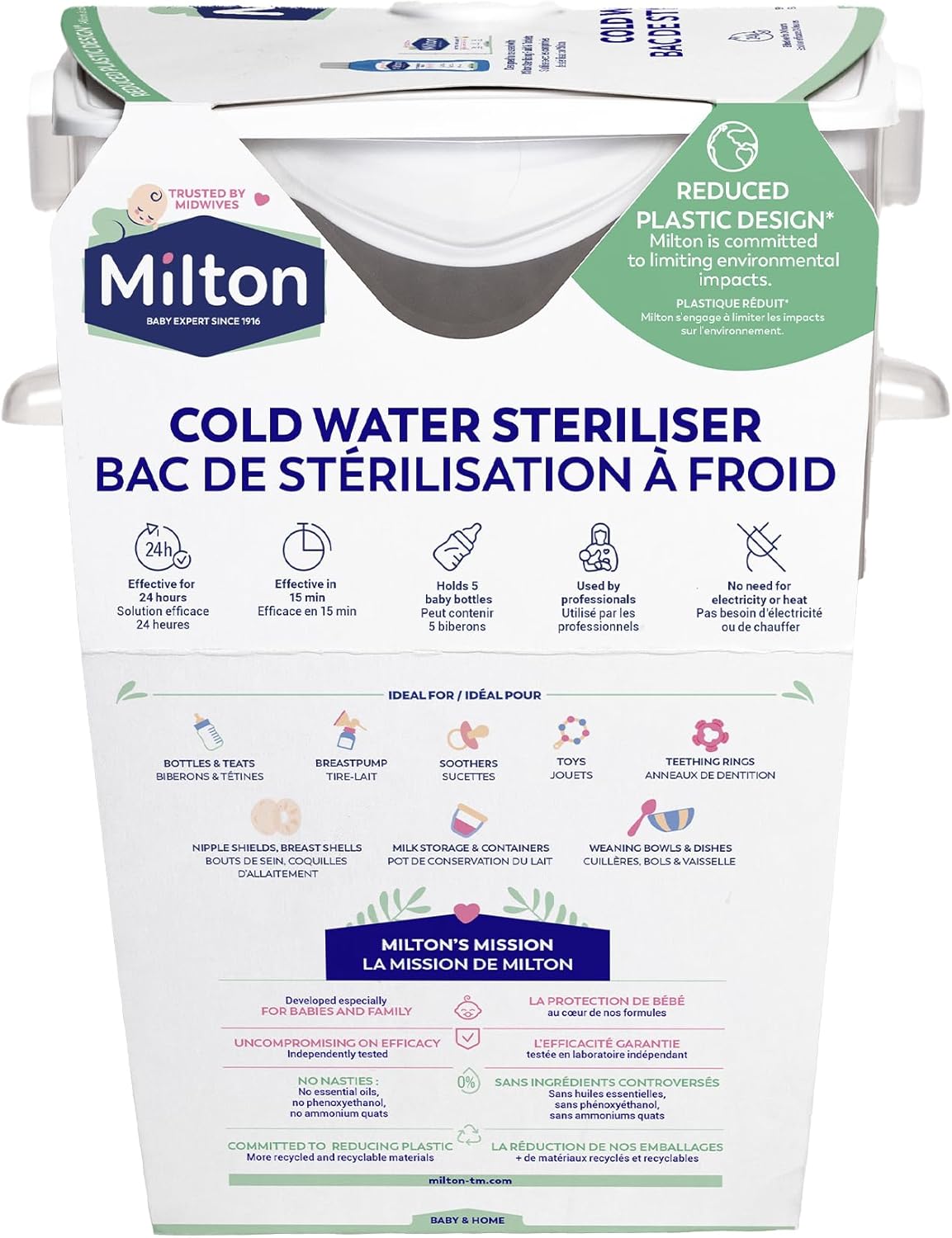 Milton Cold Water Steriliser - 5l